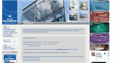 Desktop Screenshot of glas-salomon.at